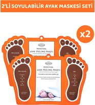 ÇORAP TİPİ AYAK PEELİNG MASKESİ 2'Lİ (Renksiz)