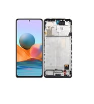 Xiaomi Redmi Note 10 Pro 4G ile Uyumlu TFT Ekran Dokunmatik Çıtalı (Siyah)