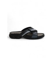 2143-3200-17 Tam Anatomik Unisex Günlük,Ofis,Spor,Havuz ve Tüm Islak Zeminler İçin Uyumlu Terlik (Siyah)