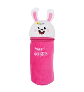 CEM DOLPHIN PC-4903 PELUŞ HAPPY EASTER RENKLİ 21x8 cm KALEM ÇANTASI - TEKLİ