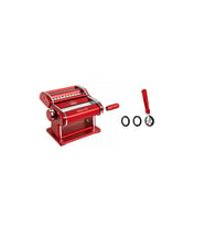 Atlas 150 Kırmızı Makarna Makinesi + Pastawheel