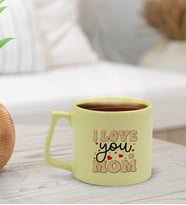 BK Gift Anneler Günü Tasarımlı Pastel Sarı Middle Kupa Bardak, Anneye Hediye, Ev Hediyesi, Anneler Günü Hediyesi, Ofis Hediyesi-2