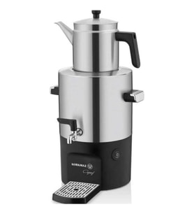KORKMAZ A841 ÇAYŞEF INOX/MAT SEMAVER (Gri)