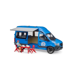 Bruder MB Sprinter Karavan Aksesuarlar ve Sürücüsü 02684