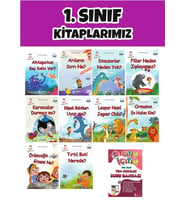 1.Sınıf 2.Dönem Yeni Nesil Sorularla Çıtır Çıtır Soru Bankası + 10 lu Okuma Hikaye Seti 2