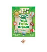 Ünlüler Karması JETT 4'ten 5'e Yaz Tatili Kitabı + Telefon Standı