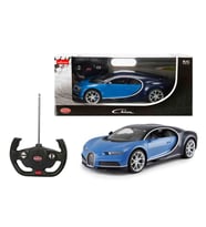 Rastar 1:14 Bugatti Chiron Uzaktan Kumandalı Işıklı Araba Mavi-Siyah