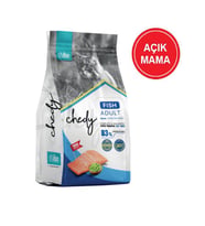 Chedy Somonlu Yetişkin Kedi Maması 1 Kg AÇIK