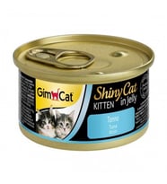 Gimcat Shiny Cat Ton Balıklı Yavru Kedi Konservesi 70 Gr 