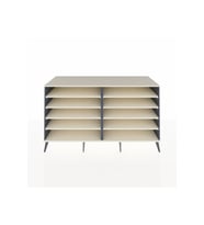 Kronos Konsol 8 Raflı  176x59x99 Antrasit-Aytaşı
