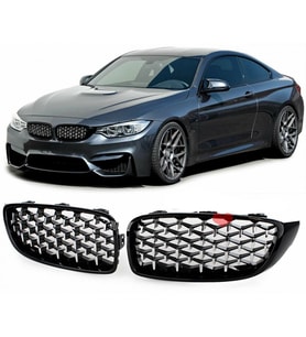 Bmw 4 Serisi F32 Ön Panjur Böbrek Diamond Model OEM