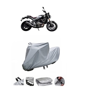 QJ SRV 550  Gri Motosiklet Brandası ARKA ÇANTA UYUMLU DEĞİLDİR