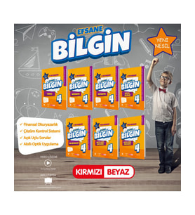 4. Sınıf Yeni Nesil Bilgin Serisi 7li Set + Telefon Standı