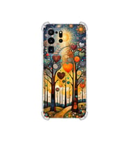 PrintiFy Samsung Galaxy S20 Ultra ile Uyumlu Düşlerin Dansı Serisi Yıldız Yolculuğu Tasarımlı Uv Baskılı Köşe Korumalı Antişok Kılıf