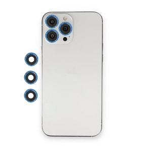 Newface Apple iPhone 12 Pro Shine Kamera Lens - Mavi