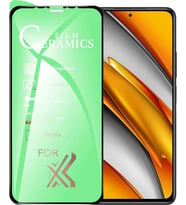 Poco F3 Ekran Koruyucu 9d Seramik Nano Tam Kaplayan Kırılmaz Cam Kavisli