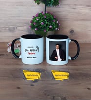 Din Kültürü Öğretmeni Kupa Bardak Siyah Fotoğraflı Öğretmenler Günü Hediyesi