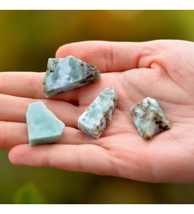 Ham Larimar Taşı Kütle