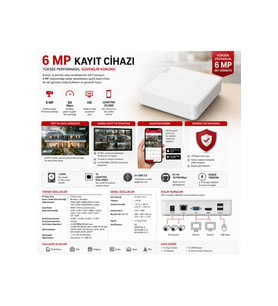 Provzen Hikvision 7 Kameralı 4MP IP ColorVu 3.0 Güvenlik Sistemi AI İnsan Araç Algılama Mikrofon ve Işıklı Alarm