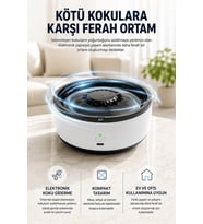 Küllük Duman Giderici Temizlenebilir Elektronik Pilli