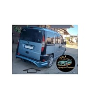 FİAT DOBLO 2 CUSTOM ARKA TAMPON EKİ FİBERGLASS BOYASIZ