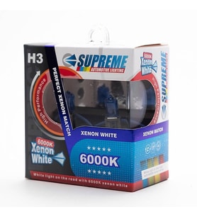 H3 12V Uyumlu 55W 6000K Diamond Vision (Karışık)