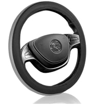 Automix Direksiyon Kılıfı Çember Gri & Siyah