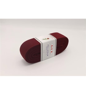 Gül Renkli Lastik 5 Cm - 10 mt Bordo