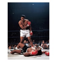 Muhammed Ali Nakavt Tablo Ahşap Poster Dekoratif