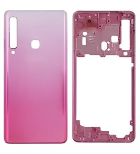 Samsung Galaxy A9 - SM-A920F FULL Kasa Arka Kapak Takım PEMBE