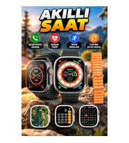 T10 Ultra 2 2.09 İnç HD IPS Ekranlı Akıllı Saat Bluetooth Arama ve Sağlık Takip Özellikli