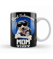 Best Shnauzer Mom Ever Kupa Bardak Porselen