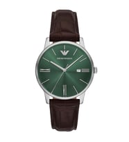 Emporio Armani AR11672 Erkek Kol Saati (Kahverengi)