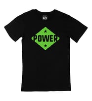 Yeşil Power Siyah Tişört