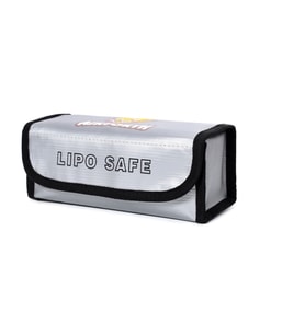 AIRFORTH 185X75X60 mm Taşınabilir Yanmaz Patlamaya Dayanıklı Güvenlik Lipo Pil Çantası