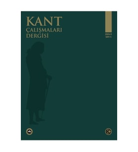 Kant Çalışmaları Dergisi Sayı 4
