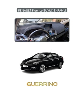 RENAULT Fluence BUYUK EKRANLITORPİDO KORUMA HALISI GRİ KENAR
