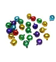 Metal Çıngırak Zil Karışık Renkli 1 CM (50 Adet)