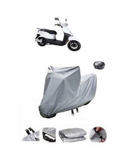 Kuba City Go  Su Geçirmez Motosiklet Brandası ARKA ÇANTA UYUMLU