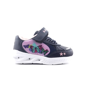 Kinetix Clio 2Pr Bebe Çocuk Spor Ayakkabı Lacivert Pembe
