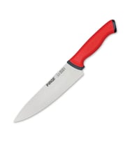 Pirge 34161 Duo Şef Bıçağı 21 Cm - Kırmızı Kaymaz Sap