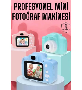 Çocuklara Özel Dijital Fotoğraf Makinesi Mini 1080P HD Kaliteli