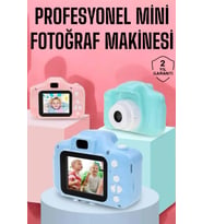 Çocuklara Özel Dijital Fotoğraf Makinesi Mini 1080P HD Kaliteli