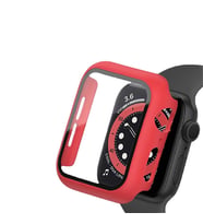BİNANO APPLE WATCH 41MM SENSE KASA VE EKRAN KORUYUCU KIRMIZI