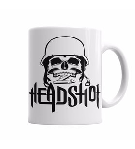 HEAD SHOT TWO Kupa Bardak Porselen