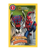 National Geopraphic Kids Marvel Spider Man Böcekler Dışarı! Seviye 1 Beta Yayınları