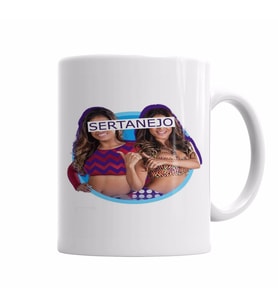 Coleguinhas Sertanejo Kupa Bardak Porselen