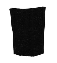 Doğal Keçi Kılı El Geçmeli Siyah Sırt ve Vücut Kesesi 26 x 18cm