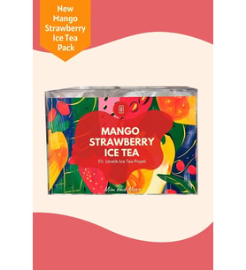 Mango&strawberry Ice Tea Pack - Soğuk Çay Paketi, 5x20 gr