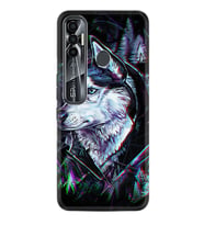 Tecno Spark 6 6 Go 8C 8 Pro 7 7 Spark 9 Pro Kılıf Desemli Silikon Dog Eyes 1761